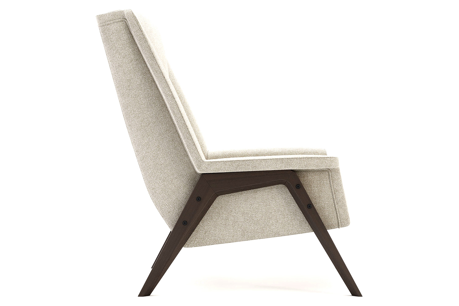 Domkapa™ Greta H Armchair - Walnut Stained Beech