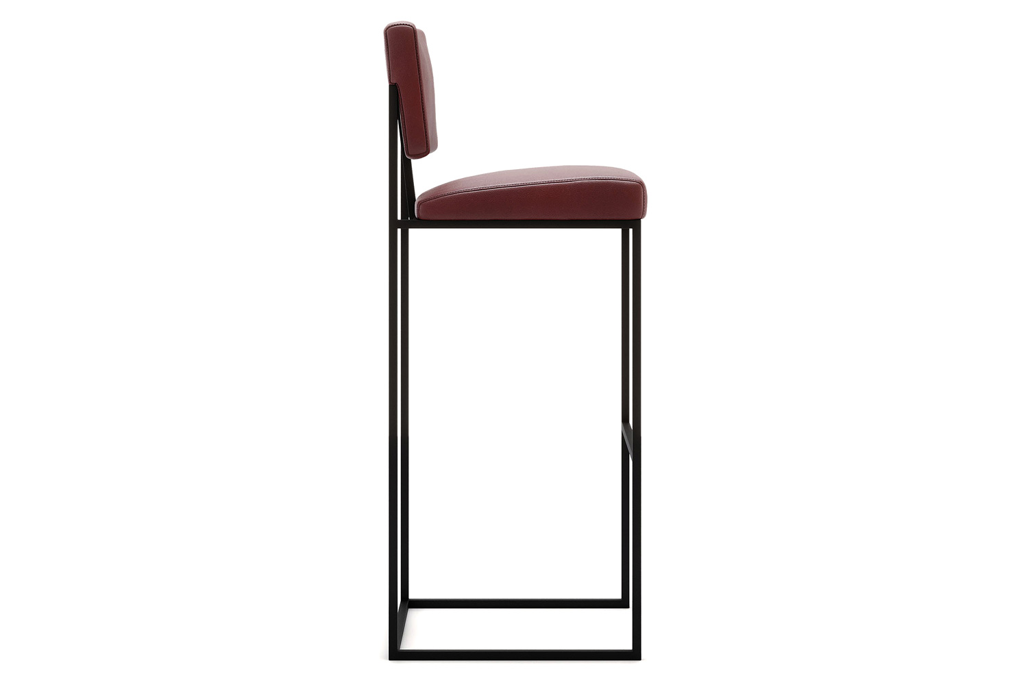 Domkapa Gram Bar Chair - Polished Stainless Steel