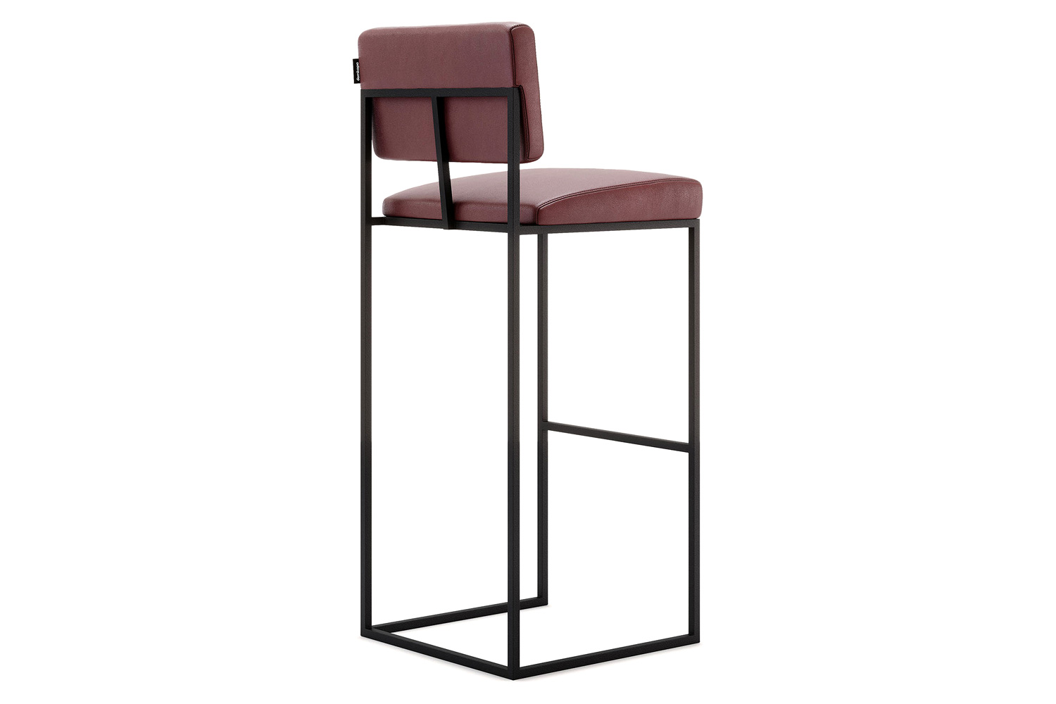 Domkapa Gram Bar Chair - Polished Stainless Steel