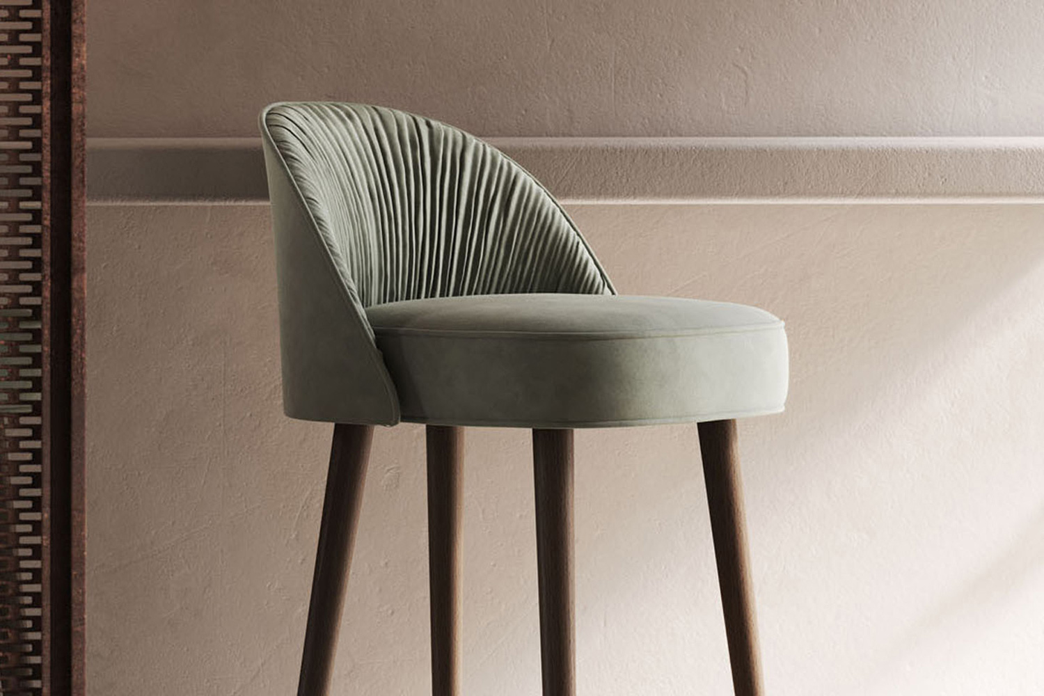 Domkapa Camille Bar Chair without Metal Cups - Natural Ash