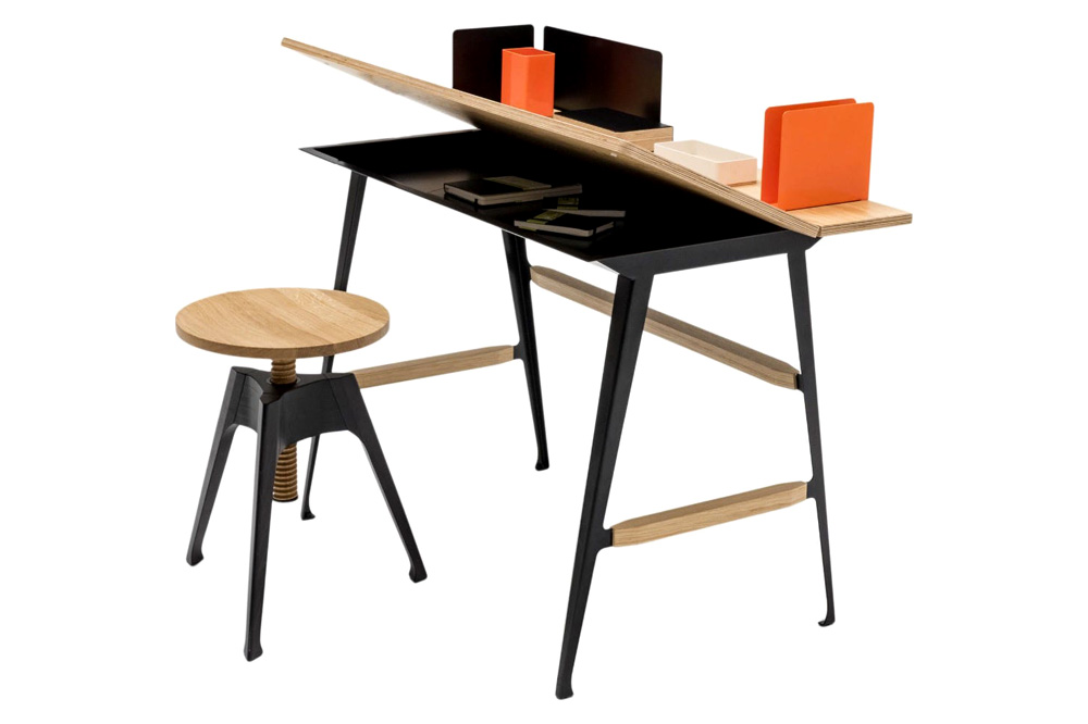 Driade Portable Atelier Desk - Natural/Black