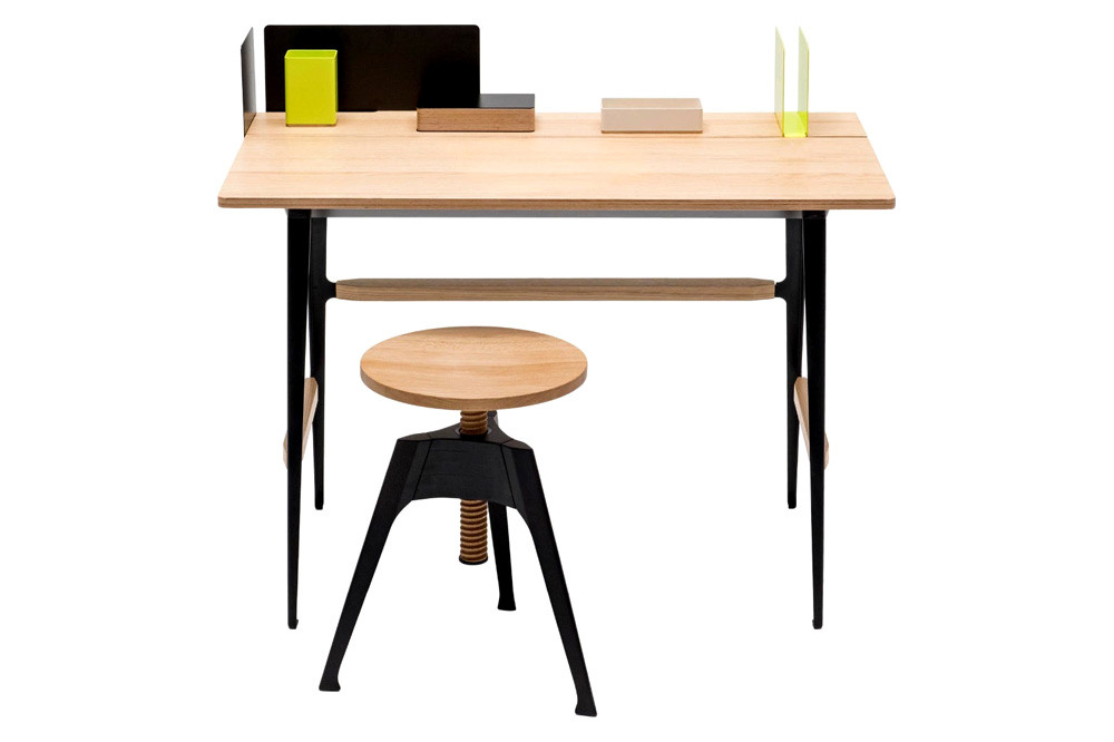 Driade Portable Atelier Desk - Natural/Black