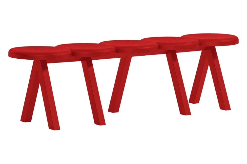 Driade Millepiedi Bench - Red