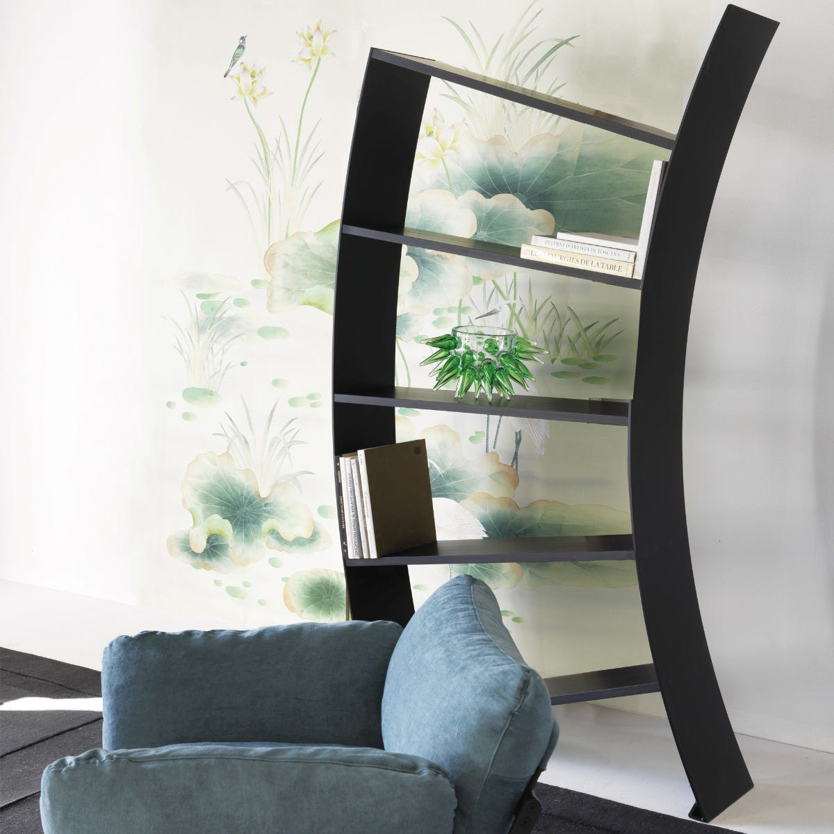 Driade - Virgo Bookcase in Black