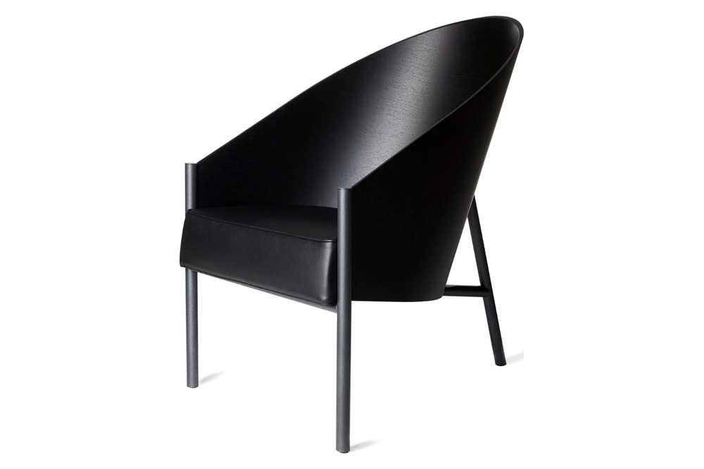 Driade™ Pratfall Solid Armchair - Black/Anthracite