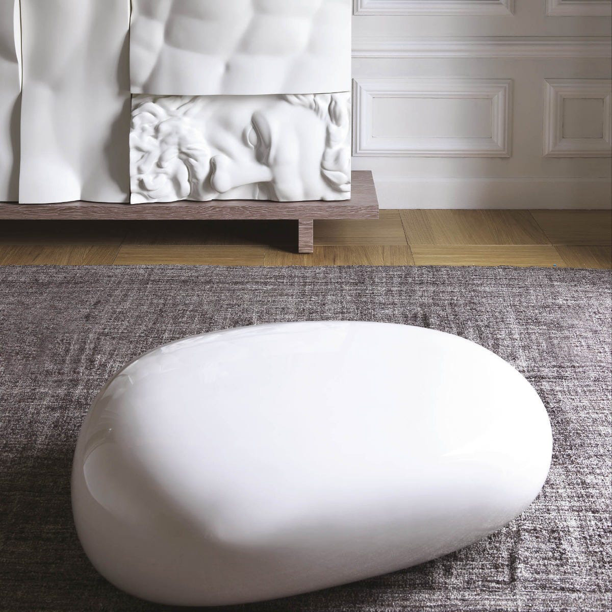 Driade Koishi Specialty Pouf - White