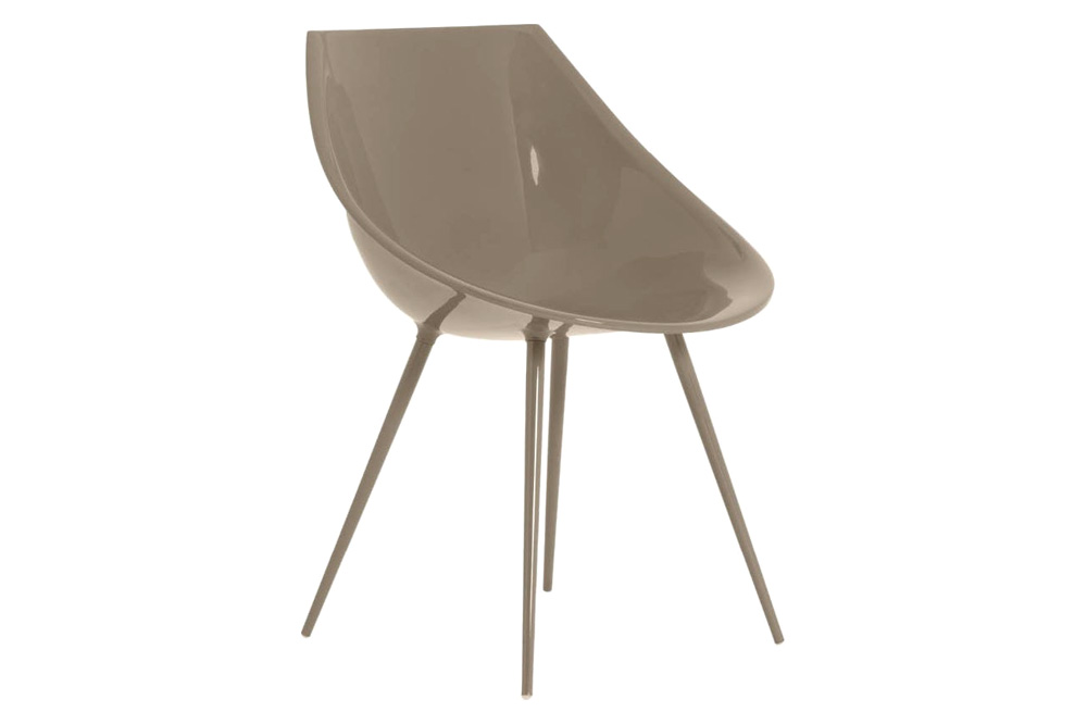 Driade Lagò Chair - Dark Beige