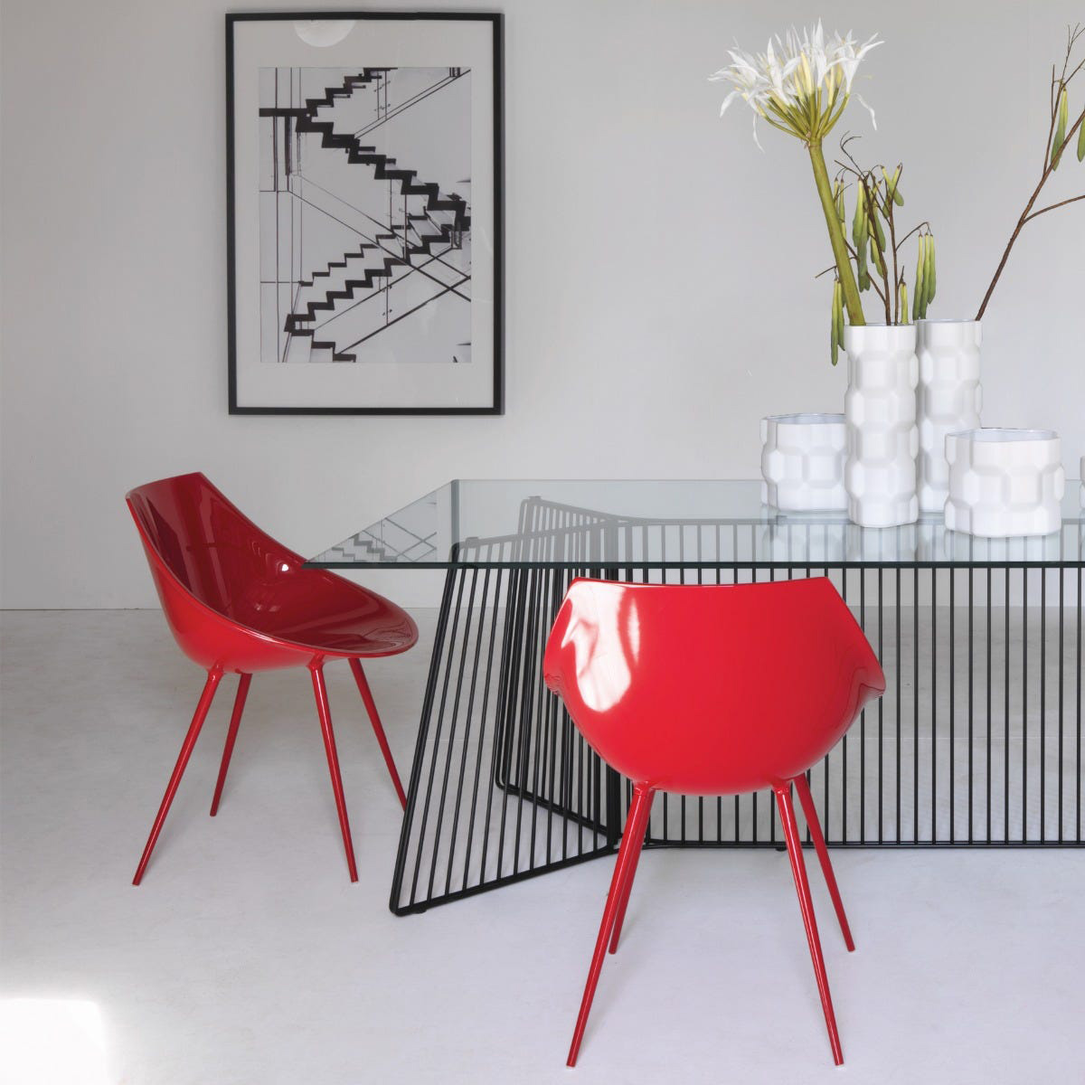 Driade Lagò Chair - Red