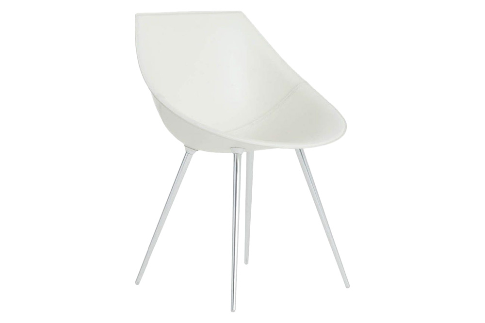 Driade Lagò Chair - White/Aluminum