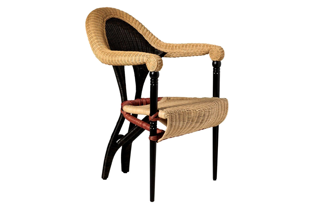 Driade - Liba Chair in Brown/Black