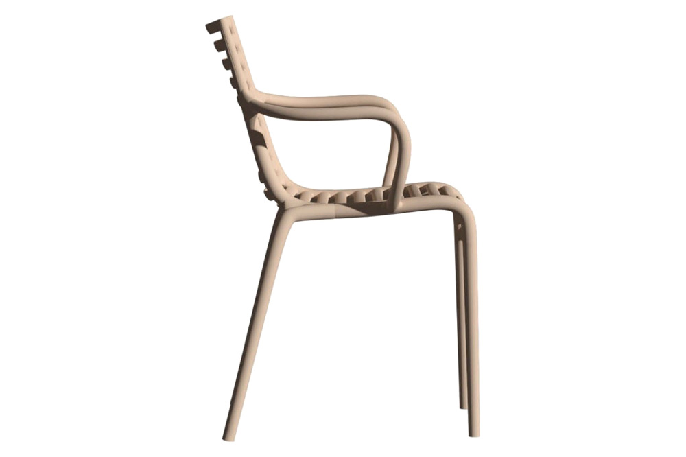 Driade™ Pip-E Solid Armchair - Carnation