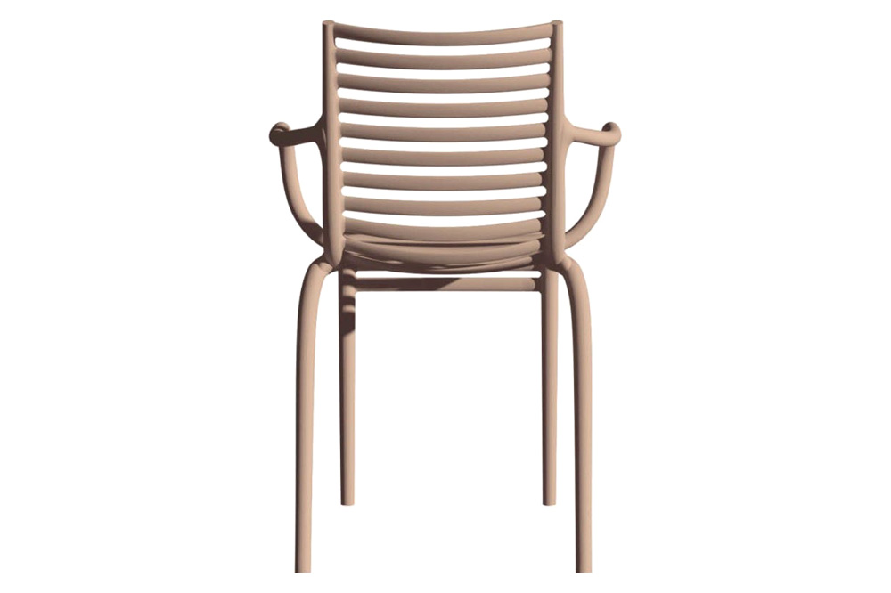 Driade™ Pip-E Solid Armchair - Carnation