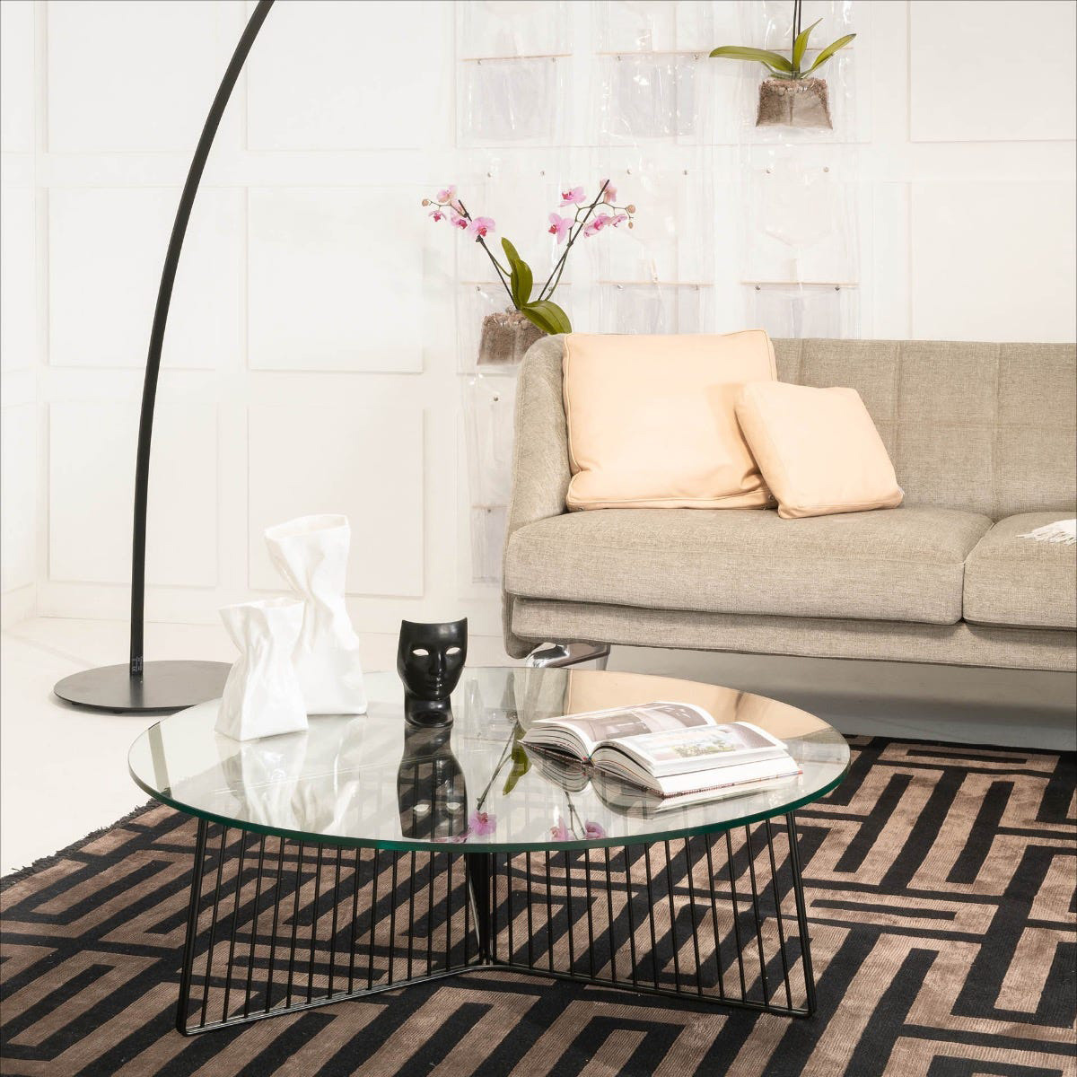 Driade Anapo 13" Coffee Table - Transparent