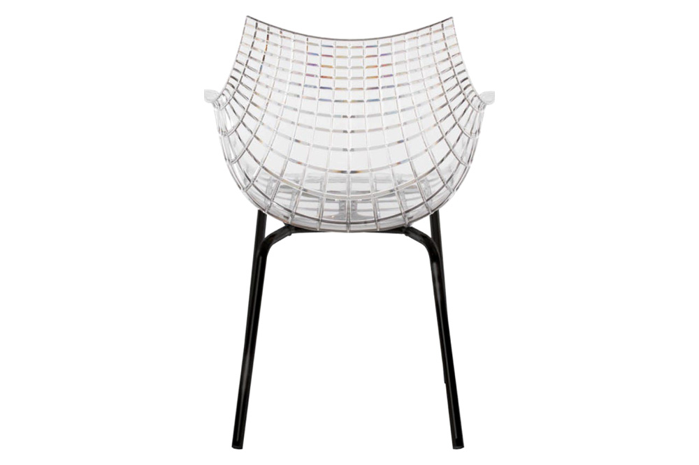 Driade Meridiana Dining Chair - Transparent/Black