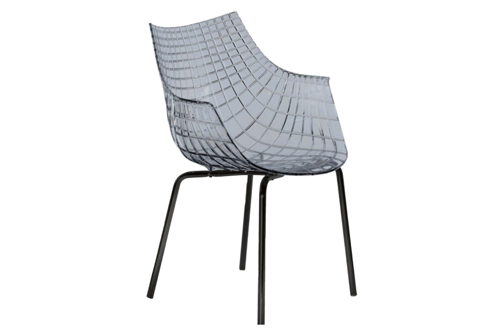 Driade Meridiana Dining Chair - Gray/Black