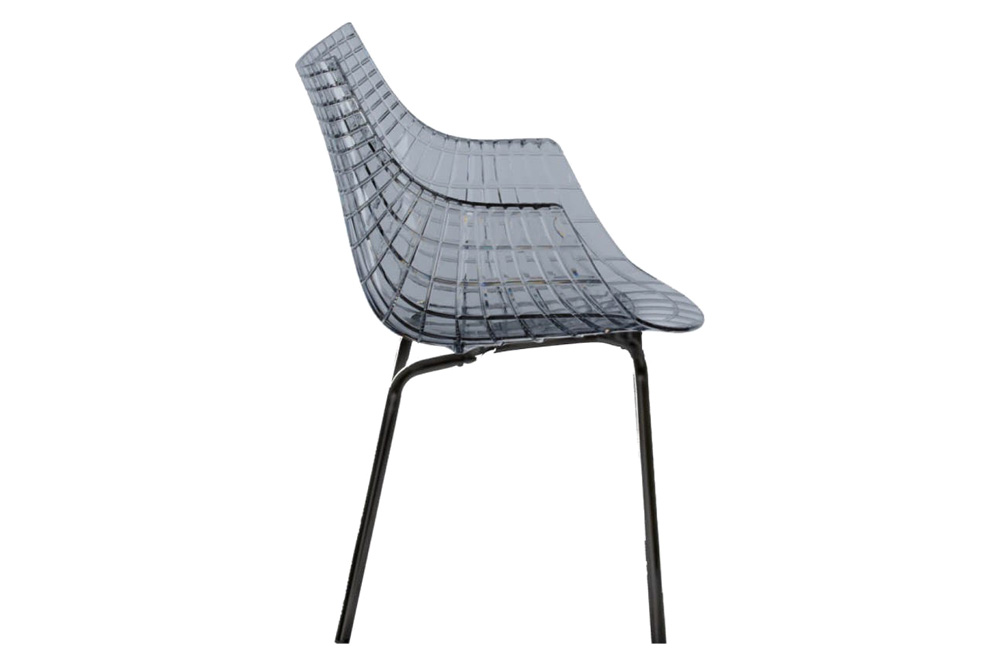 Driade Meridiana Dining Chair - Gray/Black