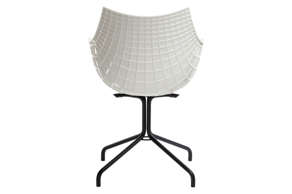 Driade Meridiana Office Chair - White/Black