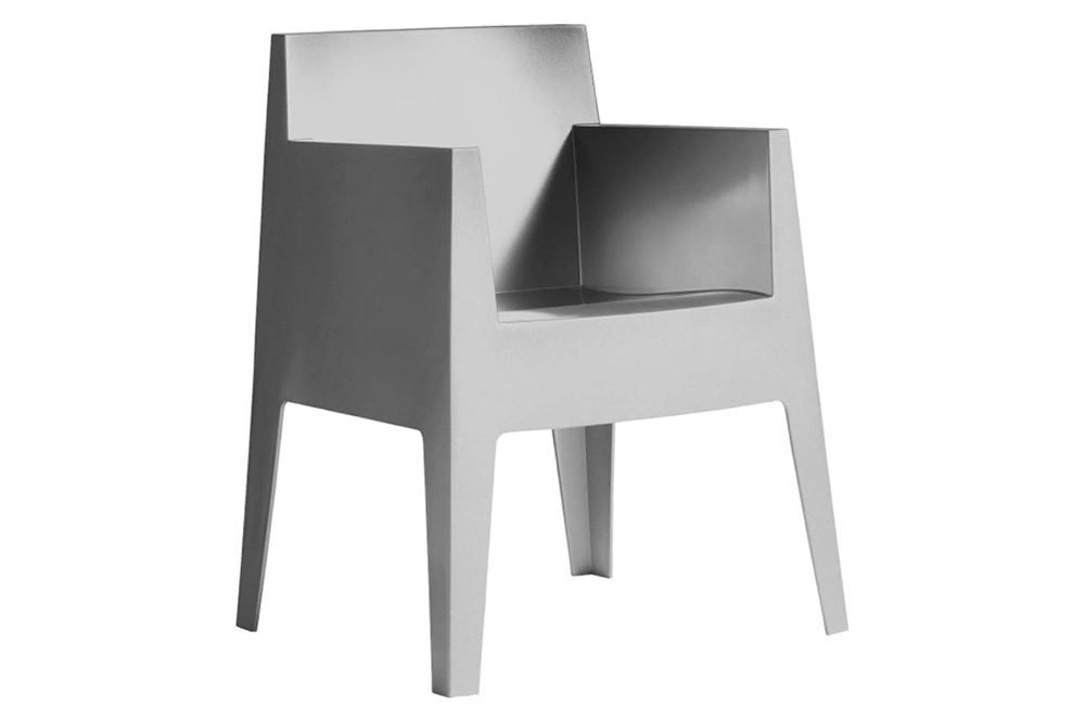 Driade™ Toy Solid Armchair - Light Gray