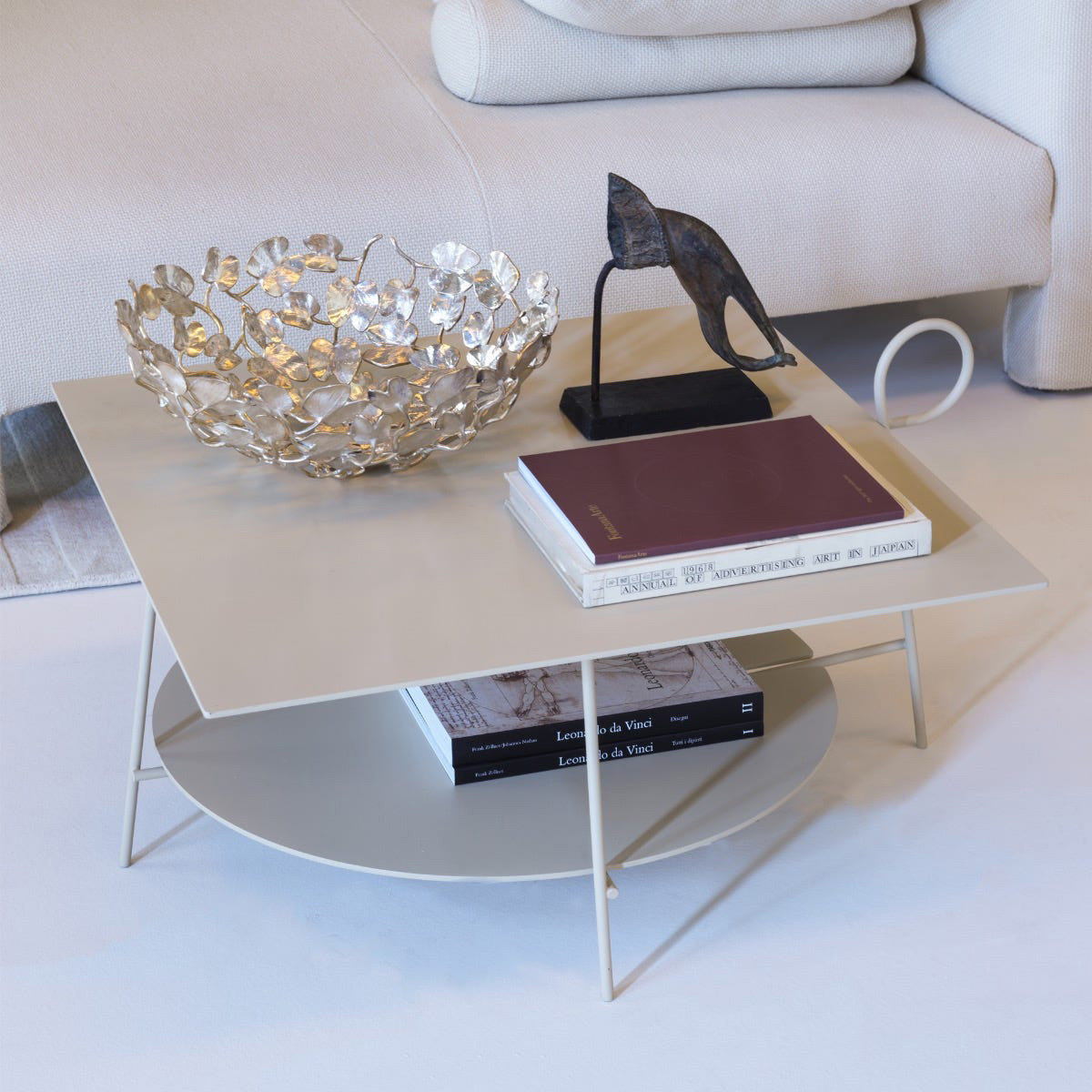 Driade Carmina Square Coffee Table - Sand