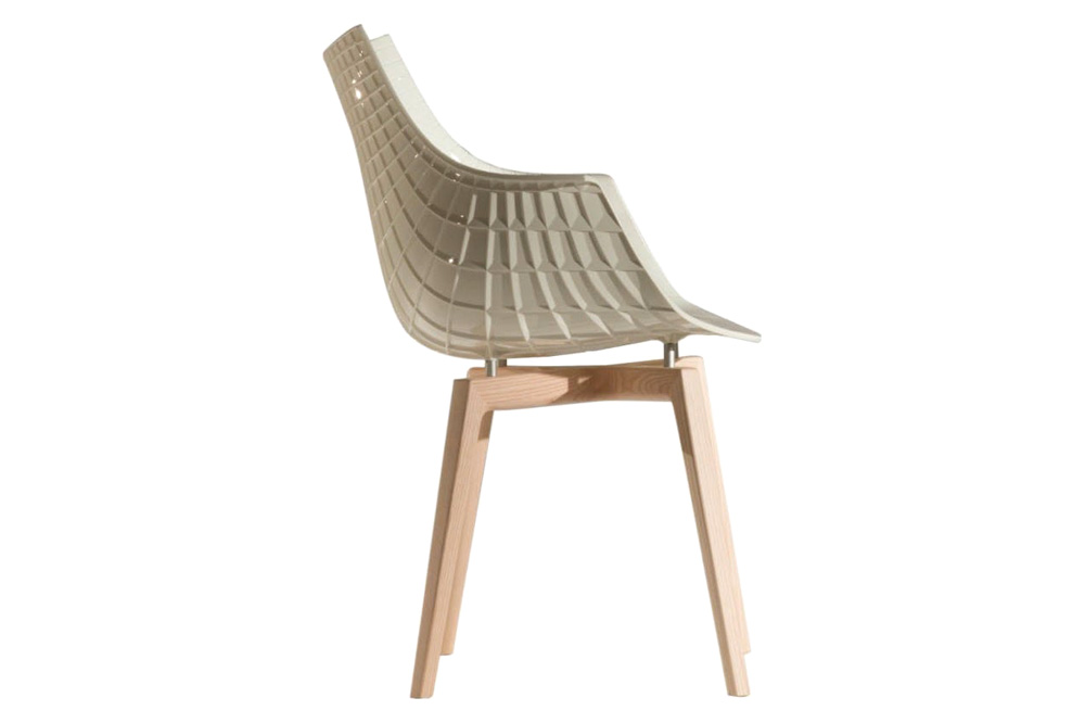 Driade Meridiana Dining Chair - White/Natural