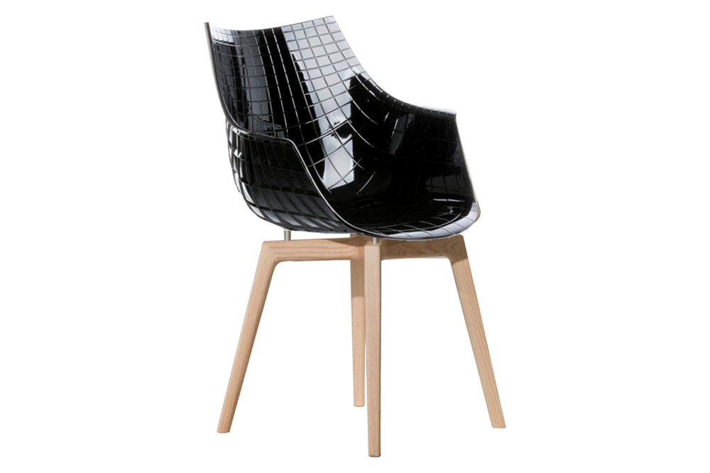 Driade Meridiana Dining Chair - Black/Natural