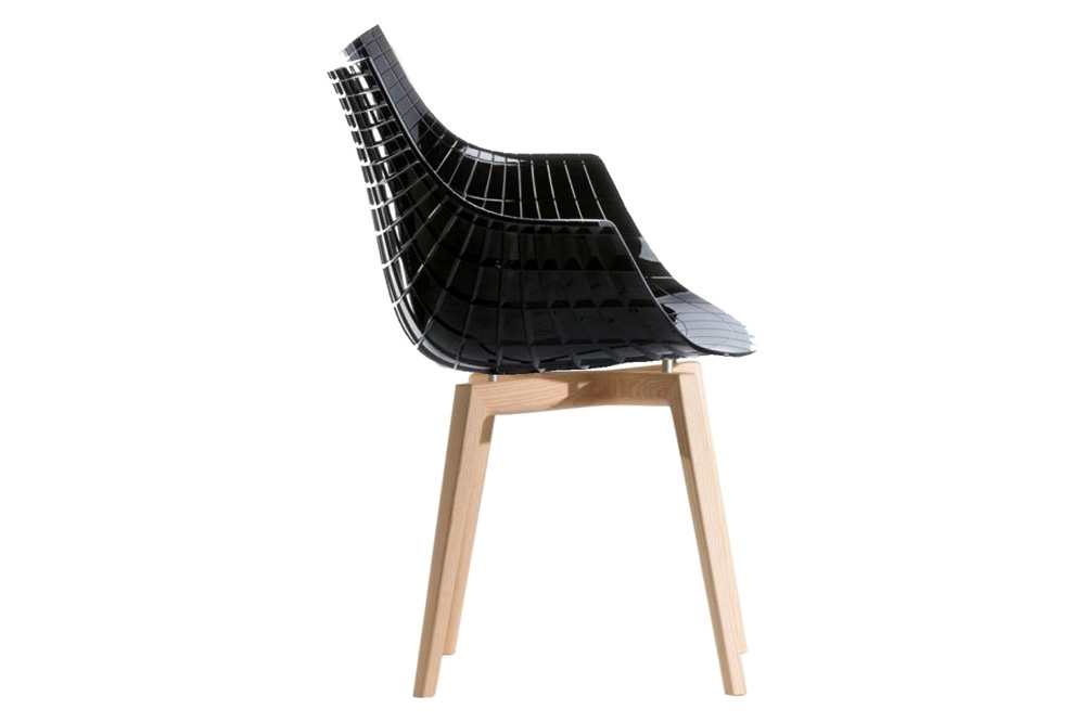 Driade Meridiana Dining Chair - Black/Natural