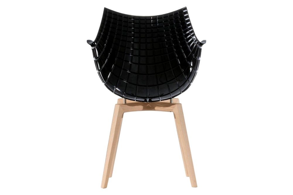 Driade Meridiana Dining Chair - Black/Natural