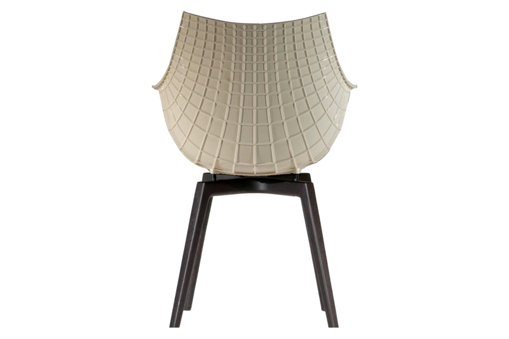 Driade Meridiana Dining Chair - White/Charcoal