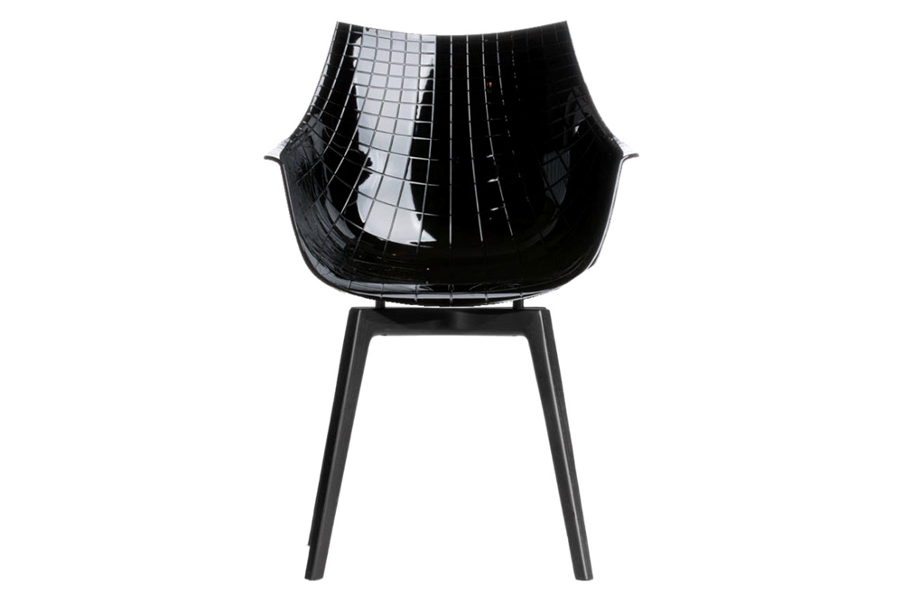 Driade Meridiana Dining Chair - Black/Charcoal