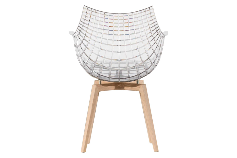 Driade Meridiana Dining Chair - Transparent/Natural