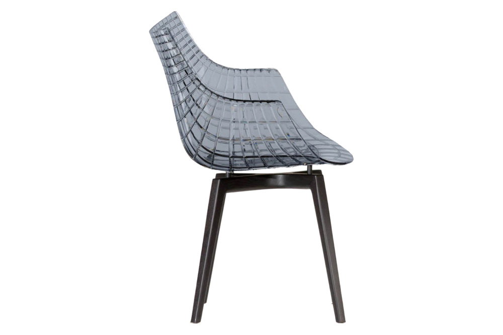 Driade Meridiana Dining Chair - Smoky/Charcoal