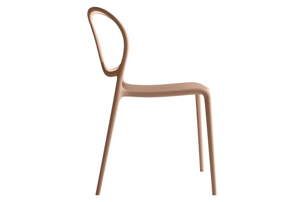 Driade Sissi Armless Dining Chair - Pink