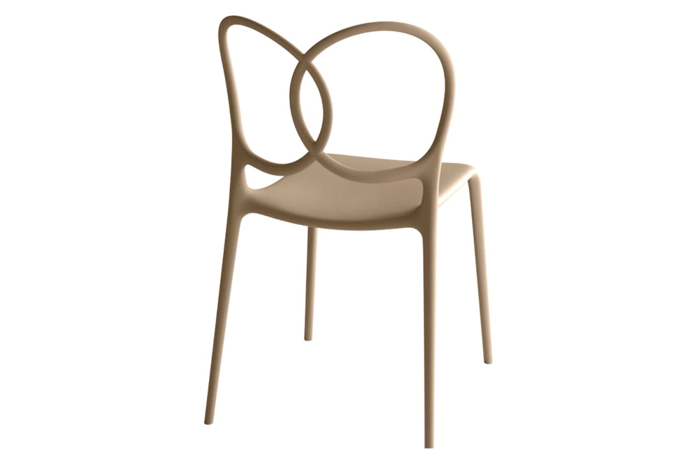 Driade Sissi Armless Dining Chair - Pink