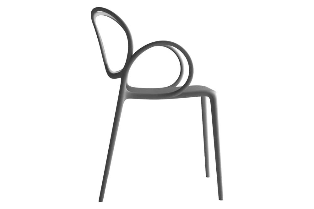 Driade Sissi Dining Chair - Dark Gray