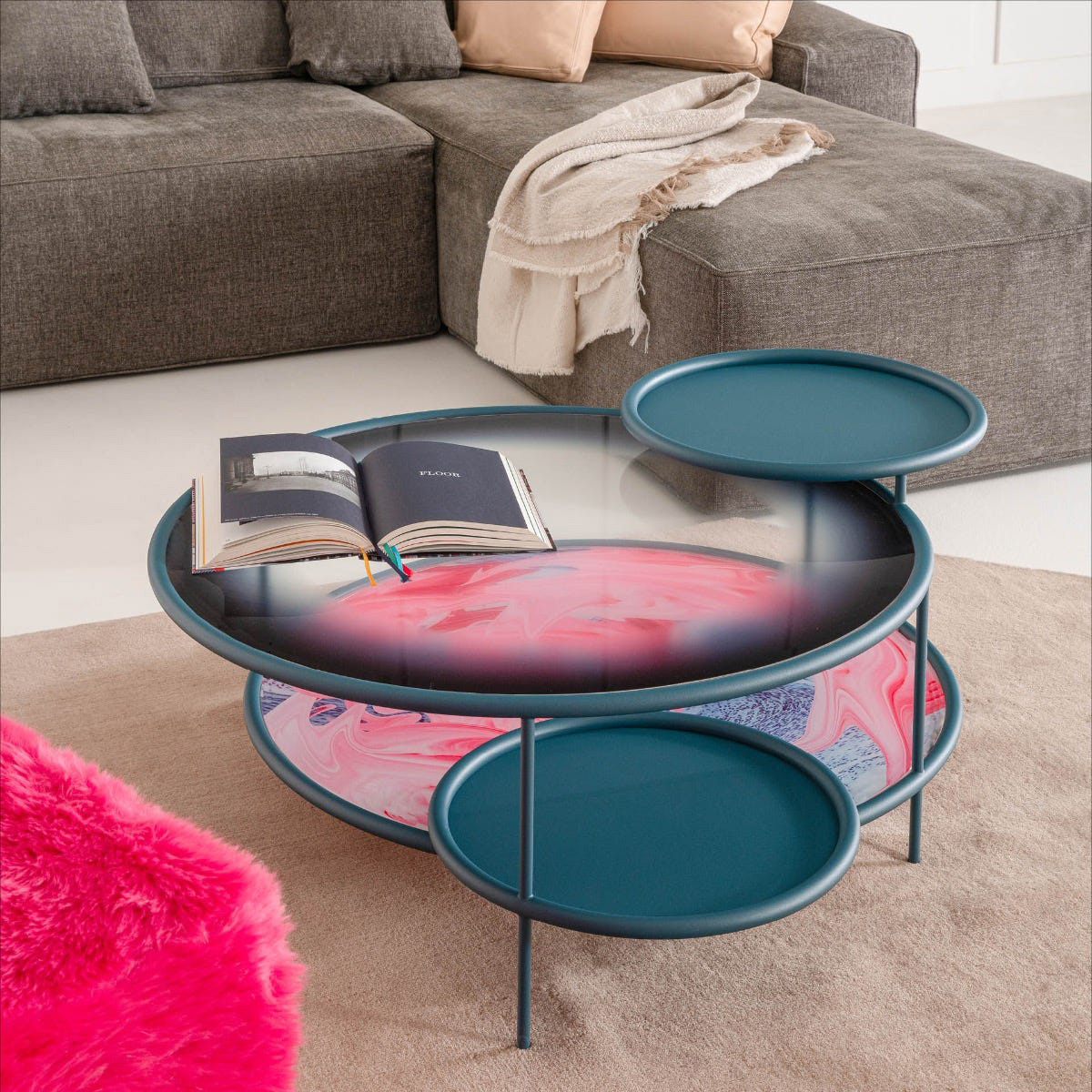 Driade Sangaku Coffee Table - Blue