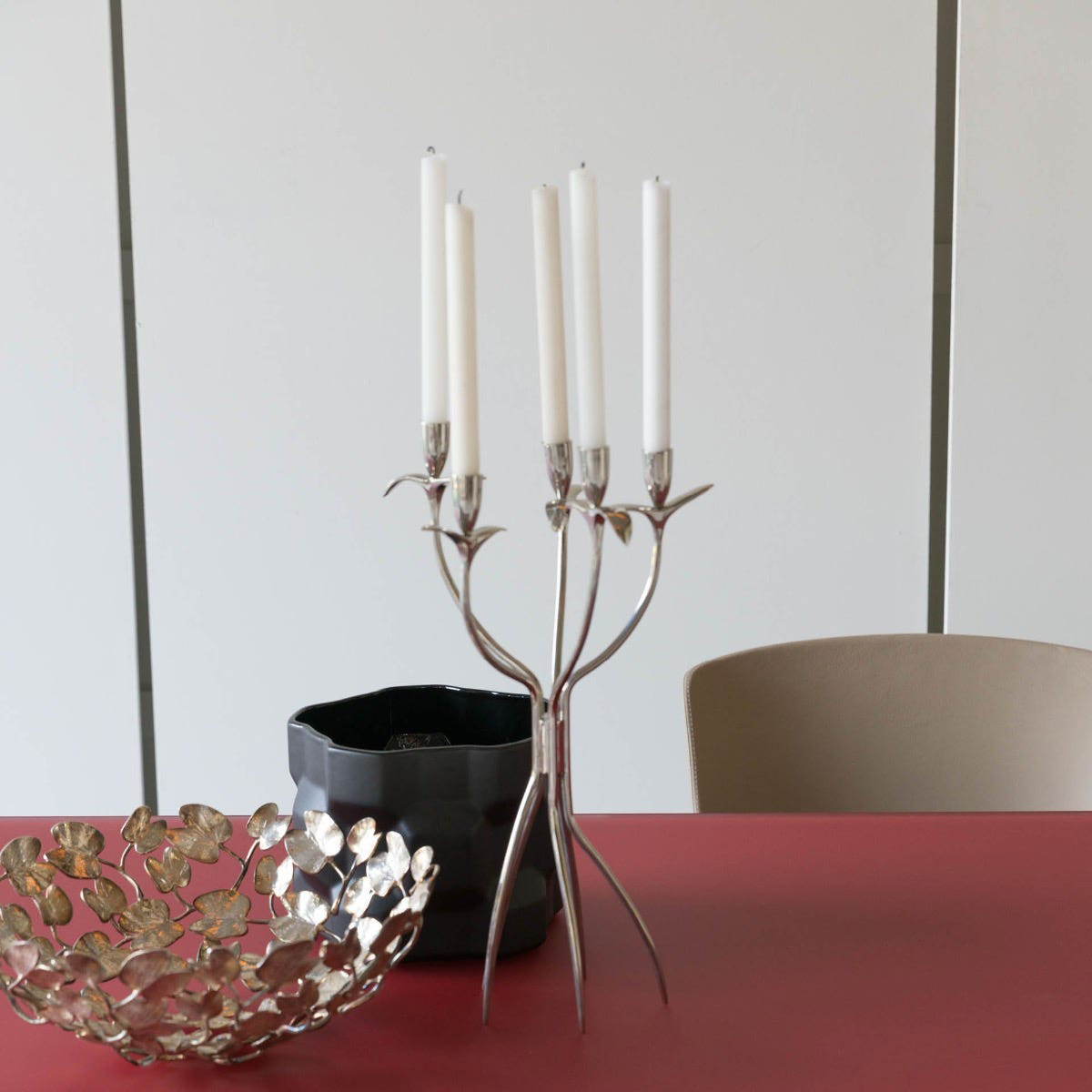 Driade - Antonietta Candelabra in Nickel