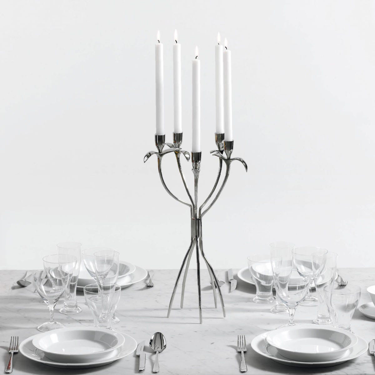 Driade - Antonietta Candelabra in Nickel