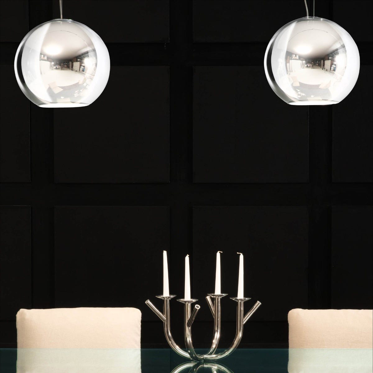 Driade - Together Candleholder in Nickel