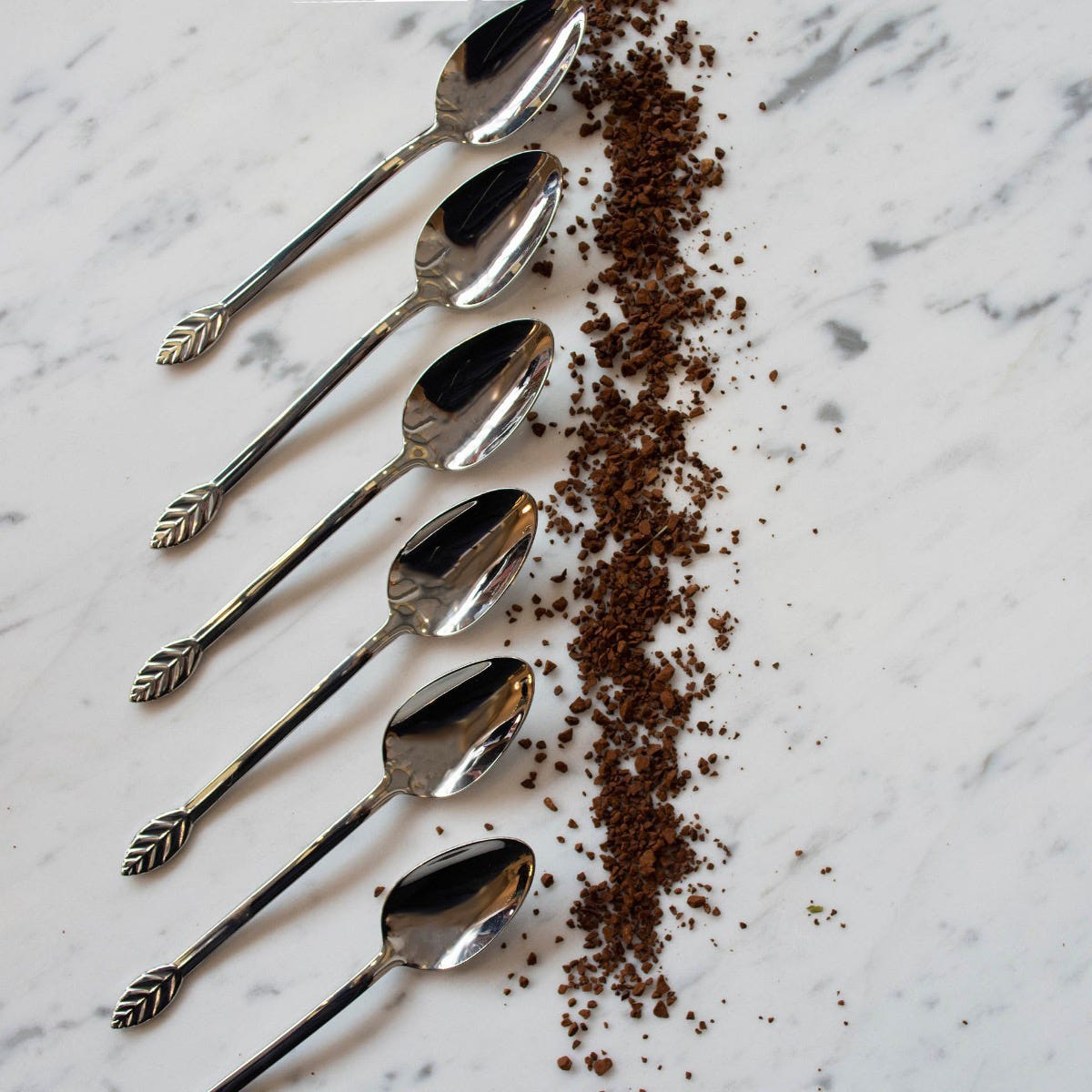 Driade - Victoria Tea Spoon Set in Steel