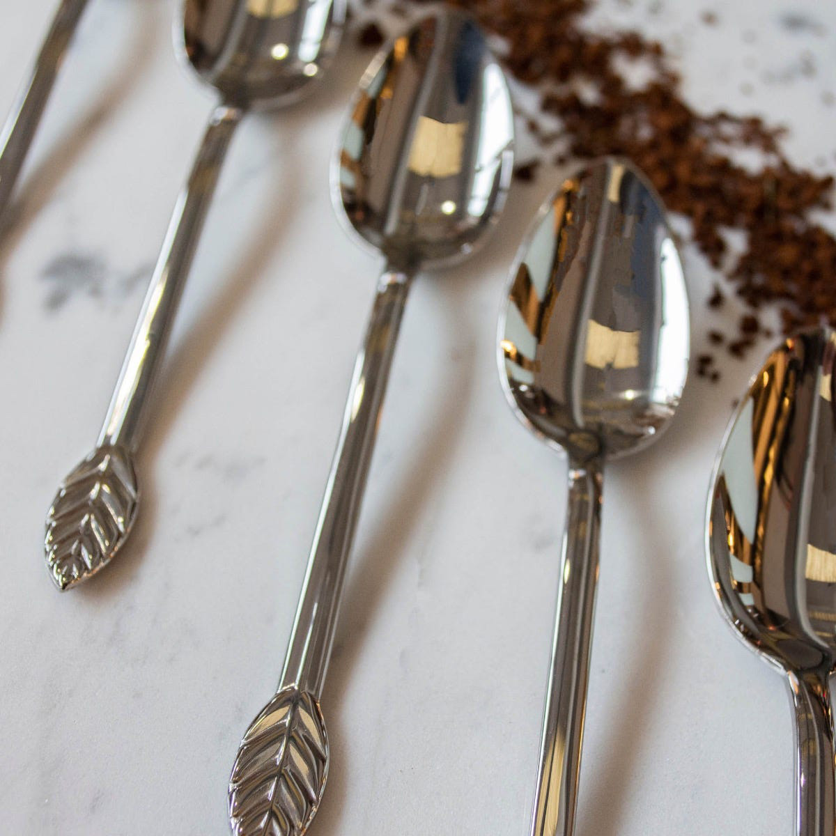 Driade - Victoria Tea Spoon Set in Steel