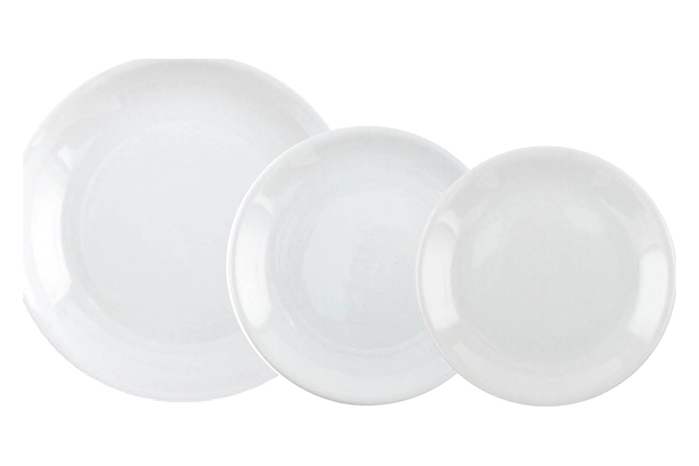 Driade - The White Snow Table Plate Set