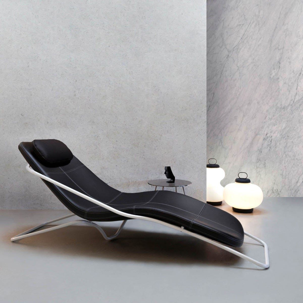 Driade - Wireflow Chaise Lounger in Beige