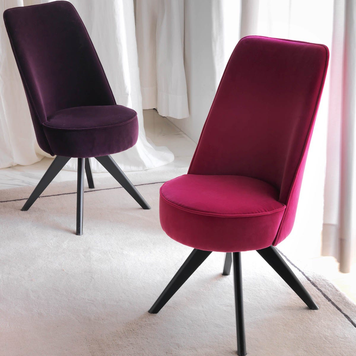 Driade™ S.Marco Solid Armchair - Red