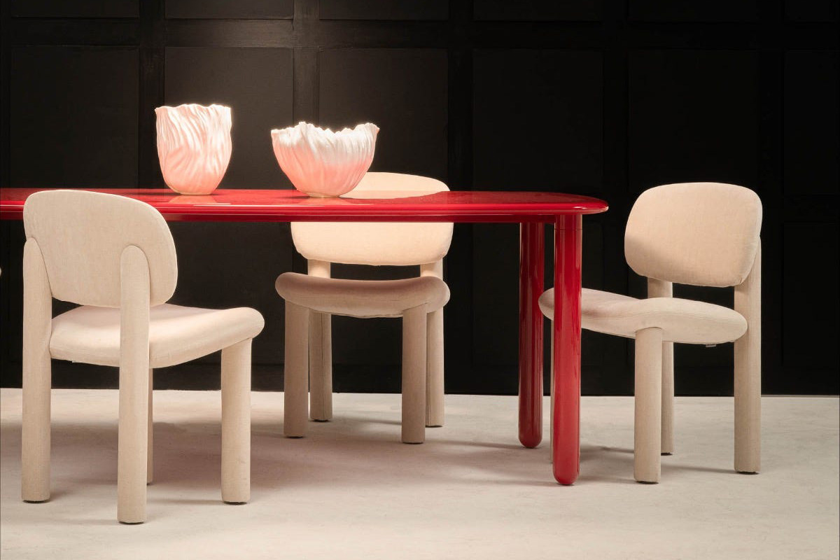 Driade - Tottori Chair in Red Brick