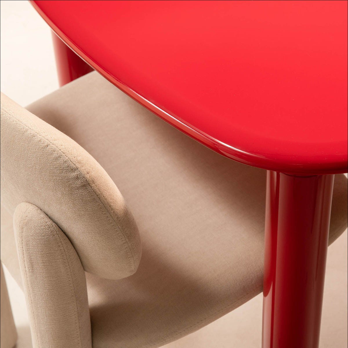 Driade - Tottori Chair in Red Brick