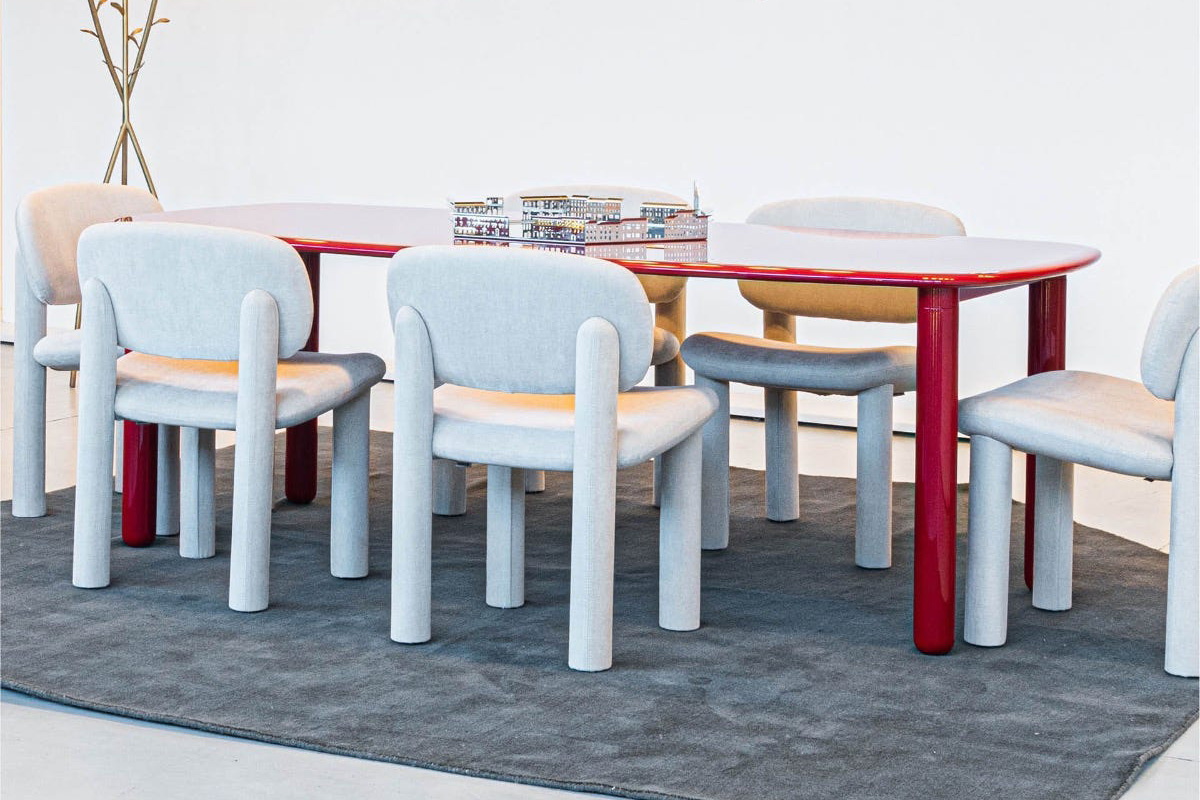 Driade - Tottori Chair in Red Brick