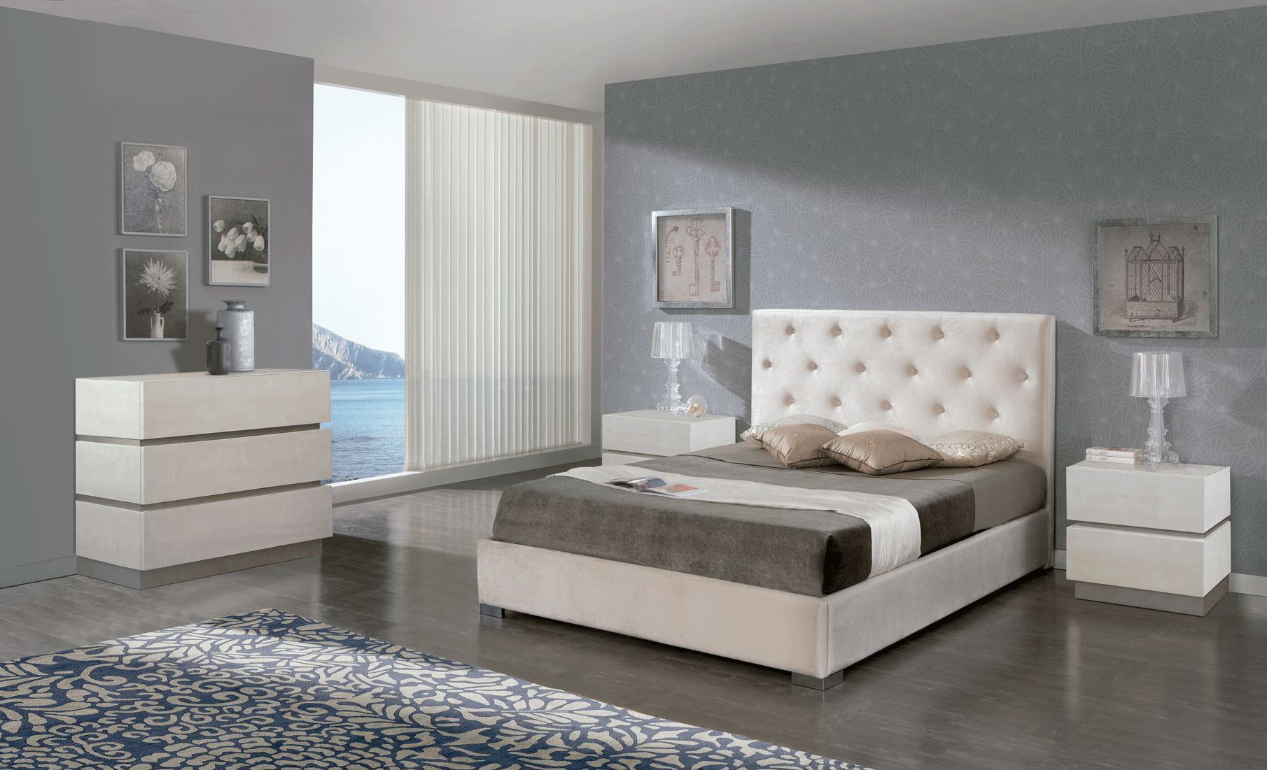 Dupen - 626 Ana Bed With Storage