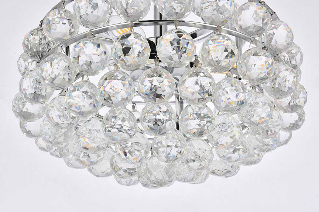 Elegant Pendant Light - Chrome, L 14" (1106D14C)