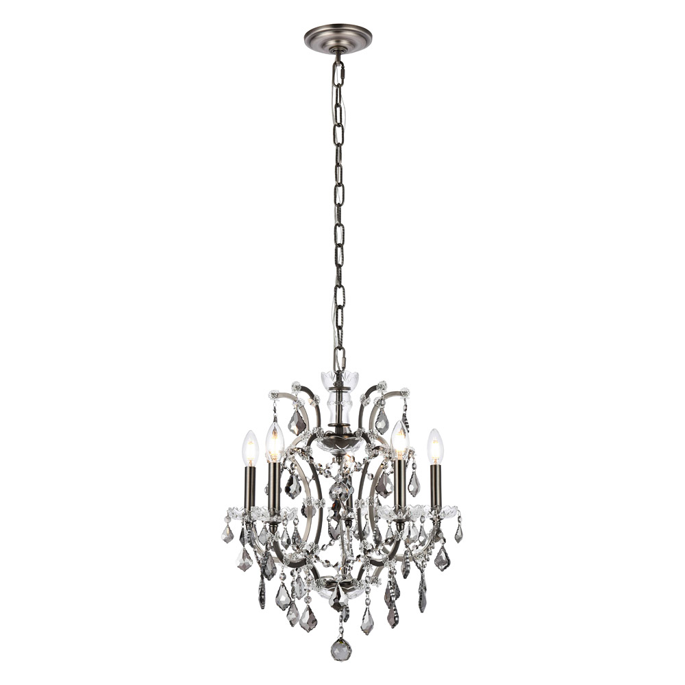 Elegant - Rococo 5 Light Chandelier