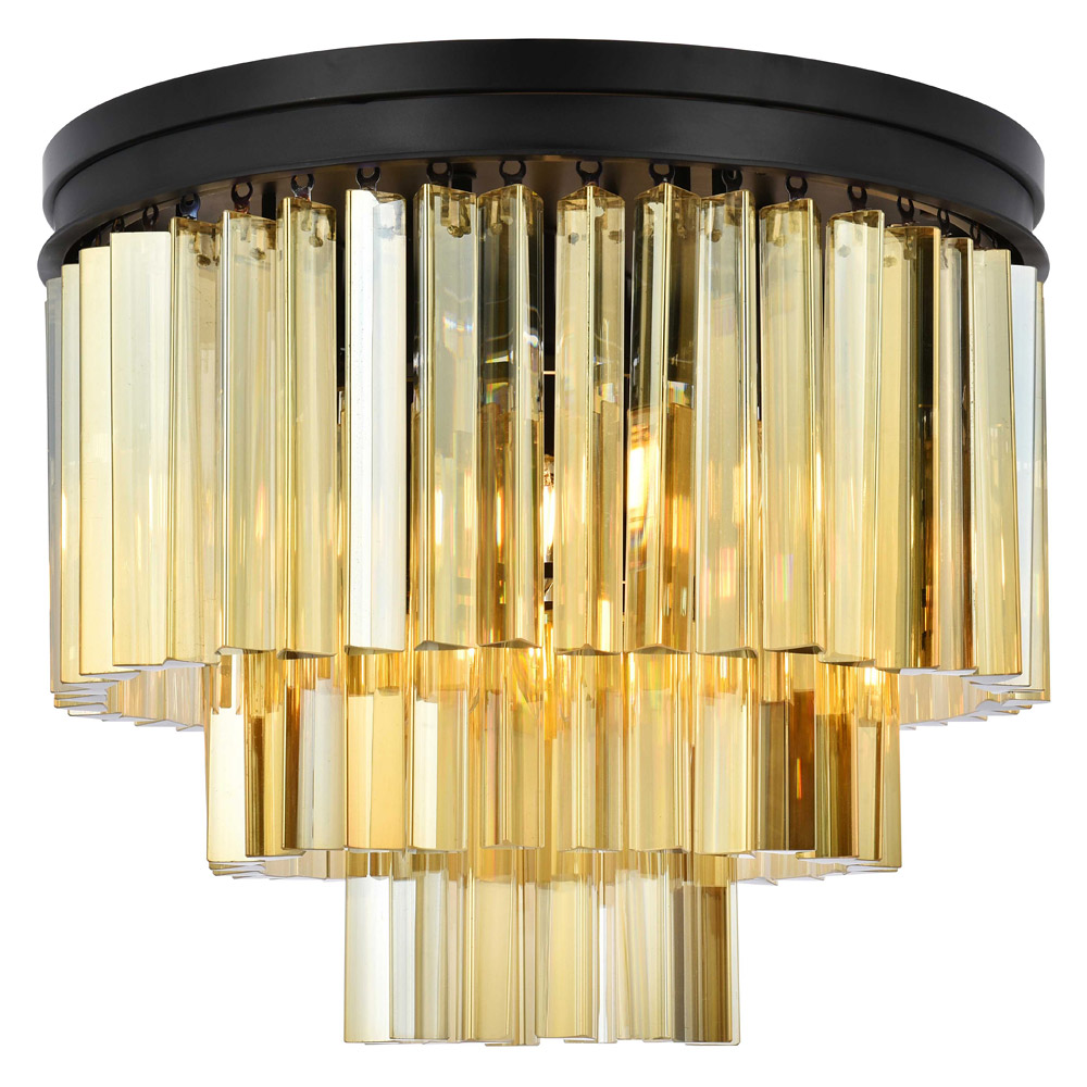 Elegant - Sydney 9 Light Flush Mount